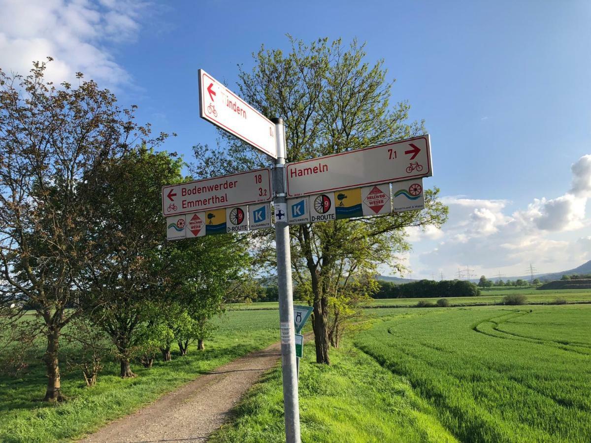 Ferienwohnung Hameln Direkt Am Weserradweg Hamelin Ngoại thất bức ảnh